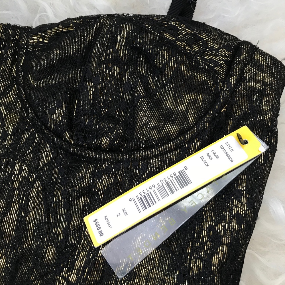 Alice + Olivia Yelle Bustier Flare Dress 1586 - Picture 7 of 8